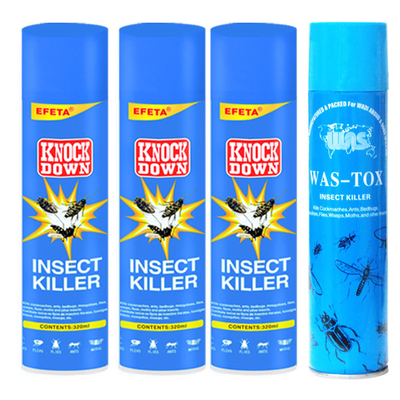 Eco-Friendly 400ml Indoor Pesticide Spray Aerosol Insecticide Killer